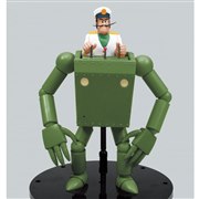 「未来少年コナン」の作業機・ロボノイドを立体化、ダイス船長付き