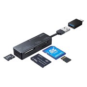 �T�����AUSB Type-C�ϊ��A�_�v�^�[���t�������J�[�h���[�_�[