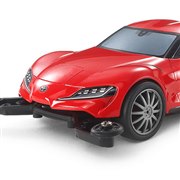 「トヨタ GR スープラ」がミニ四駆で登場、ブラックのMAシャーシを搭載