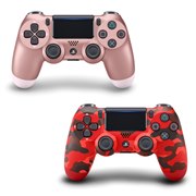 ワイヤレスコントローラー(DUALSHOCK 4) レッド・カモフラージュ ワイヤレスコントローラー(DUALSHOCK®4)」 レッド
