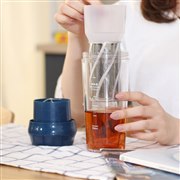 紅茶や豆乳作りも、「混ぜる」「こす」を同時に行うフィルター付きブレンダー