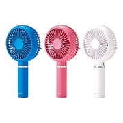 コイズミ、ハンディファン2機種とクリップ扇風機2機種