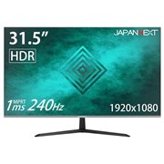JAPANNEXT、応答速度MPRT 1msの31.5型ゲーミング液晶「JN-315VG240FHDR」