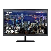 JAPANNEXT、期間限定24,970円の27型WQHD液晶ディスプレイ