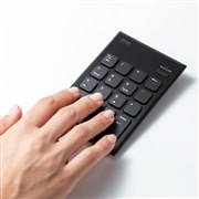 サンワ、アイソレーション設計の静音テンキー3機種