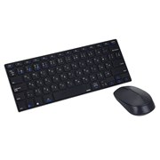 ���j�[�N�A�Ŕ���5.6mm�̃X�����L�[�{�[�h�ƐÉ��}�E�X�̃Z�b�g�uRapoo 9000M�v