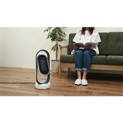 阪和、“上下左右”3D自動首振りができるセラミックヒーター&ファン