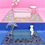 サンコー おひとりさま用超高速弁当箱炊飯器 TKFCLBRC-PK [さくら