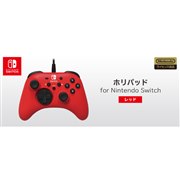 ホリパッド レッド 株式会社 HORI | ホリパッド for Nintendo Switch レッド