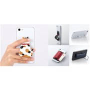 エレコム、スマホの落下を防止するアニマルデザインのスマホバンドなど全6種