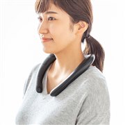 サンワ、“首にやさしくフィット“するBluetoothネックスピーカー「MM-SPBT4BK」