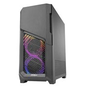 Antec�A�����K���X�p�l���𓋍ڂ�����PC�P�[�X�uDP502 FLUX�v