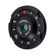 ���H���A������10mm�̒����^�{�f�B�L���b�v�����Y�u7Artisans 18mm F6.3�v