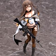 “透明感のある曲線美、豊満な美肌”「ドールズフロントライン」K2の1/7フィギュア