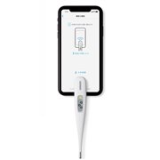 オムロン、検温結果をスマホで管理できる「音波通信体温計 MC-6800B」