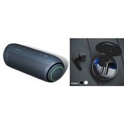 LG、MERIDIAN社がサウンドを監修したBluetoothスピーカー/イヤホン