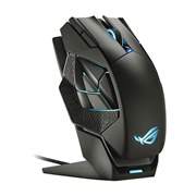 ASUS、12個のプログラム可能なボタンを搭載したワイヤレスマウス「ROG Spatha X」