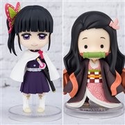 バンダイ、「鬼滅の刃」栗花落カナヲ&小さな禰豆子のデフォルメフィギュア