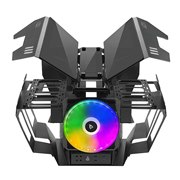 AZZA、ガルウィングを採用したオープンフレームケース「OVERDRIVE」