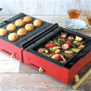 幅広いグリル料理を楽しめる「グリルホットサンドメーカー」が本日8/23発売