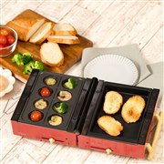 「ホットサンド、たこ焼き、餃子を1台で」グリルホットサンドメーカーが8/23発売