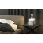 グリーンハウス、リズミカルに噴霧するクラウドミスト加湿器「GH-AHCA-WH」