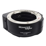 MonsterAdapter、ペンタックスK→ソニーE変換の電子マウントアダプター「LA-KE1」