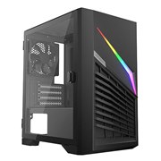 Antec�AARGB���C�e�B���O�o�[�𓋍ڂ����~�j�^���[PC�P�[�X�uDP31�v