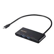 バッファロー、USB PD対応Type-Cを搭載したUSBハブ「BSH4U500C1P」