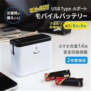 �I�E���e�b�N�A���d�r���̃��o�C���o�b�e���[�uOWL-DB8U1-WH�v