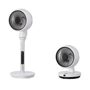 ユアサプライムス、エアコンとの併用時に風量を自動調整するDCサーキュレーター2機種