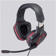 エレコム、“敵の小さな足音も聞き取れる”密閉型ゲーミングヘッドセット