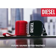 DIESEL ワイヤレススピーカー ブラック2個 DIESEL ワイヤレススピーカー ブラック2個 DIESEL ワイヤレス