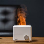 「焚き火の炎」のように揺らめくミストを楽しめるアロマ対応加湿器が本日8/22発売