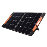 サンワ、最大100W出力の折りたたみ式ポータブルソーラーパネル「BTL-SP1」