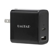 プリンストン、GaNを採用した最大65WのUSB充電器「Unitap PPS-PD65AG」