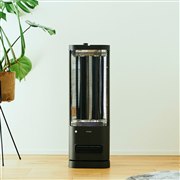 シロカ 足元ファンヒーター付 遠赤外線暖房機 SH-FC151 2022年製 2つの熱源ですばやく＆身体の芯からあたため。シロカ、省エネ