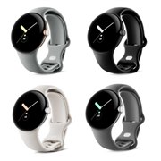 スマートウォッチ　Google Pixel Watch (Polished Silver ケース / Chalk アクティブ バンド) (4G LTE + Bluetooth / Wi-Fi) Google Pixel Watch Polished Silver case/Chalk Active 32GB