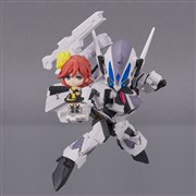 「マクロスΔ」ジークフリード(メッサー機)&カナメをデフォルメ仕様で立体化