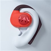 耳をふさがないオープンイヤー型のワイヤレスイヤホン「PurFree Buds」が本日2/10発売