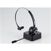 エレコム、オーバーヘッドタイプのBluetoothヘッドセット「LBT-HSOH14BK」