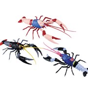 キン肉マン・ロビンマスク・ウォーズマンがリアル造形でカラフルなアメリカザリガニに