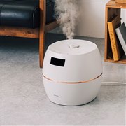plus more ハイブリッド式加湿器 ホワイト Amazon | plusmore プラスモア 上部給水超音波式加湿器 湿度