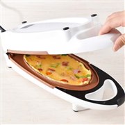 両面ヒーター搭載、約5分で簡単にオムレツを調理できる「グルメオムレツメーカー」