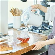 ❤分厚い＆高級な高硼珪酸ガラス製❣高級感溢れる美しいディティール♪❤電気ケトル ❤分厚い＆高級な高硼珪酸ガラス製❣高級感溢れる美しいディティール