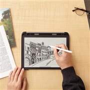 エレコム、iPad側面にピタっと付く“iPad専用ワイヤレス充電式タッチペン”