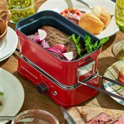 自宅でキャンプ気分、加熱台付きで卓上調理が楽しめる「Toffy ホットメスティン」