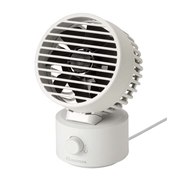 リズム、掃除しやすい首振り2重反転ミニファン「Silky Wind Mini」