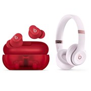 Beats Solo Buds — True Wireless Earbuds — Transparent Red