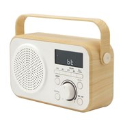 ゼピール、テレビやスマホとワイヤレス接続できる「ラジオ付手元スピーカー」